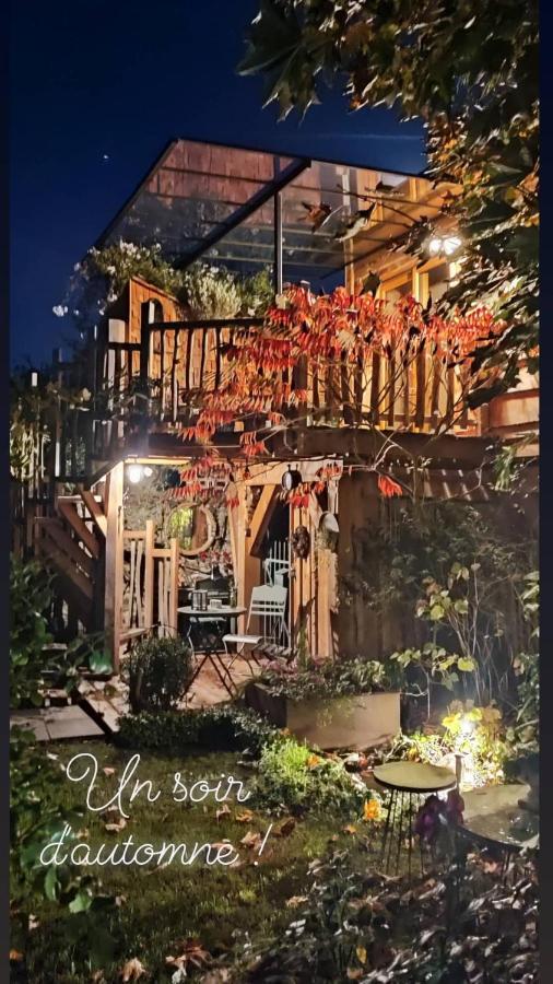 La Cabane Du Bon Chemin ,Spa Laval  Extérieur photo
