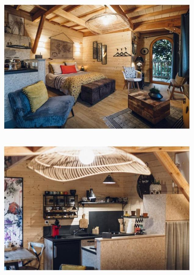 La Cabane Du Bon Chemin ,Spa Laval  Extérieur photo