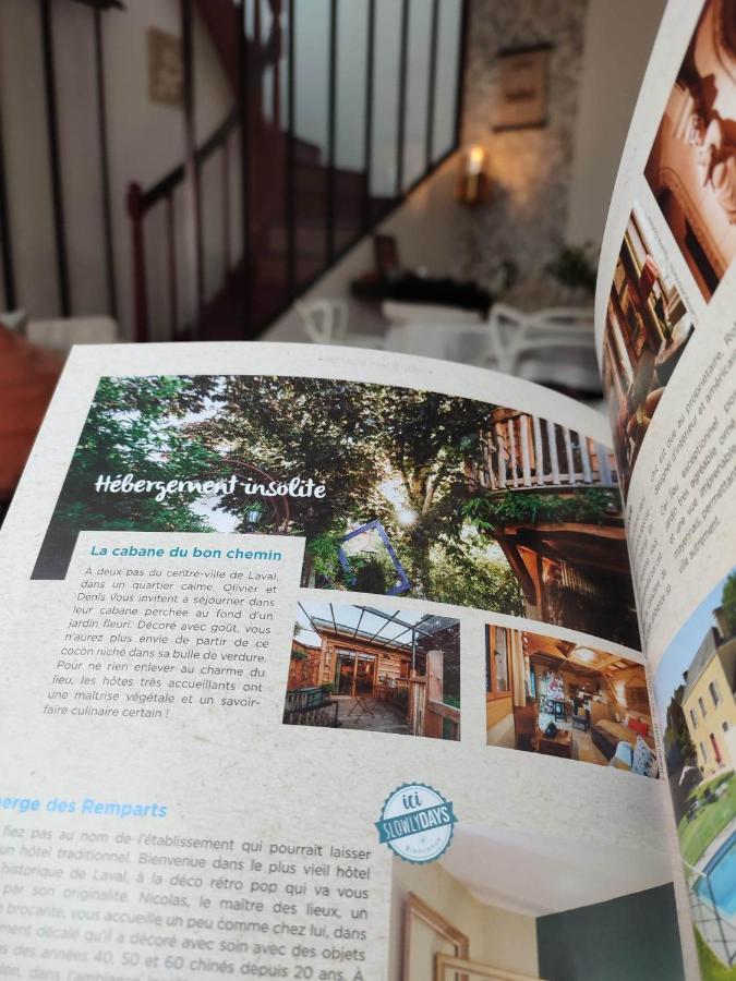 La Cabane Du Bon Chemin ,Spa Laval  Extérieur photo
